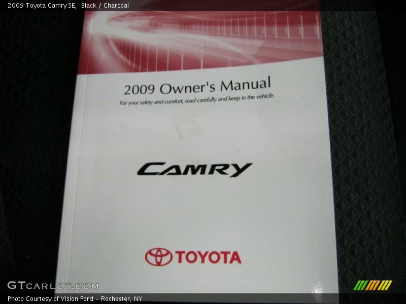 Black / Charcoal 2009 Toyota Camry SE