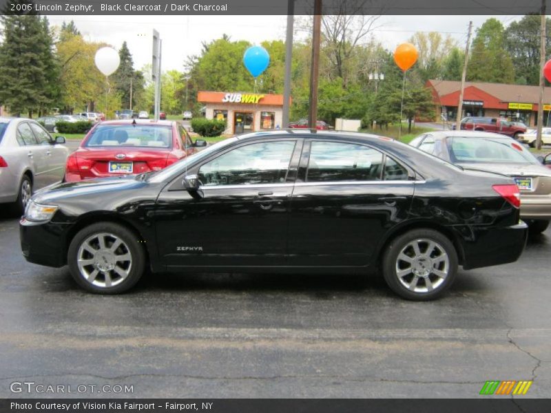 Black Clearcoat / Dark Charcoal 2006 Lincoln Zephyr