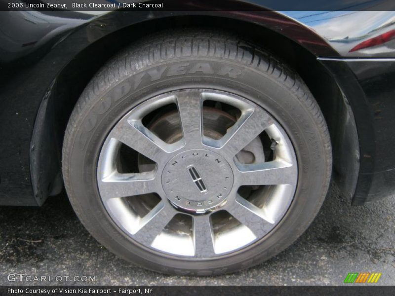 Black Clearcoat / Dark Charcoal 2006 Lincoln Zephyr