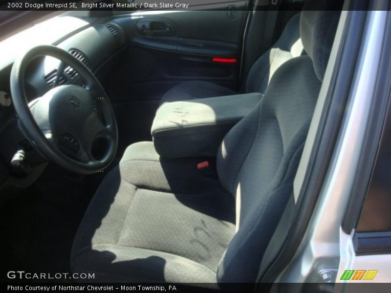 Bright Silver Metallic / Dark Slate Gray 2002 Dodge Intrepid SE