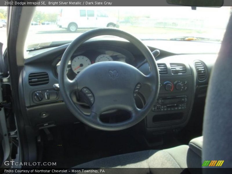 Bright Silver Metallic / Dark Slate Gray 2002 Dodge Intrepid SE