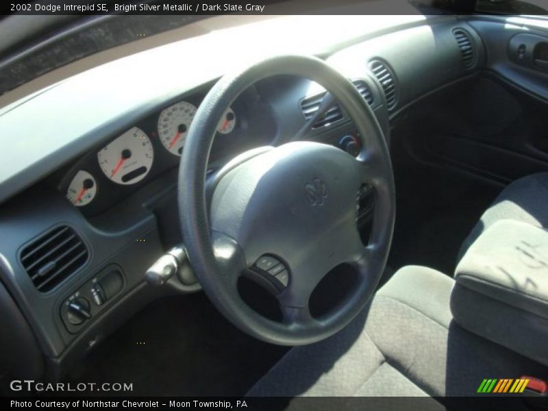 Bright Silver Metallic / Dark Slate Gray 2002 Dodge Intrepid SE