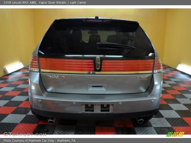Vapor Silver Metallic / Light Camel 2008 Lincoln MKX AWD