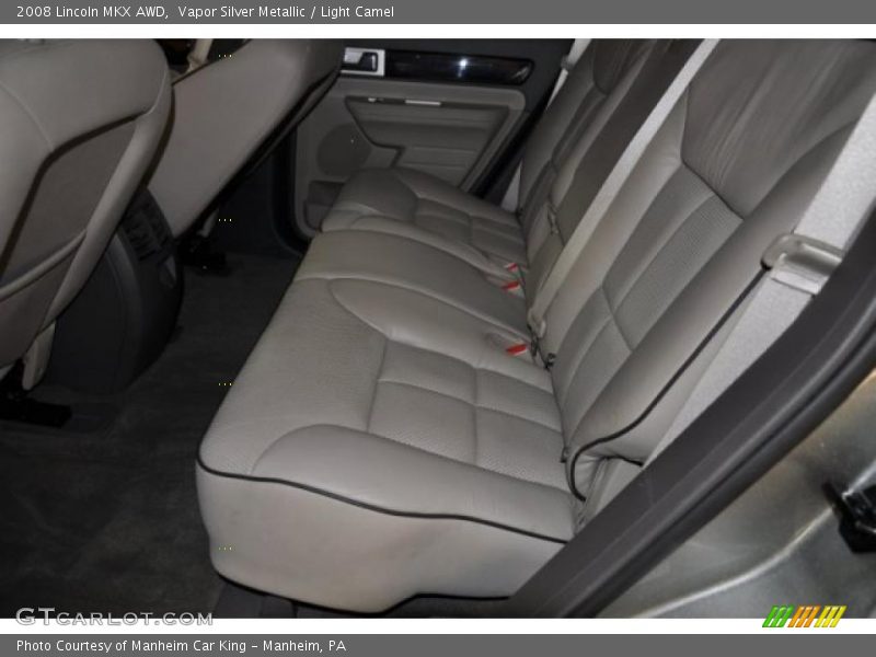 Vapor Silver Metallic / Light Camel 2008 Lincoln MKX AWD