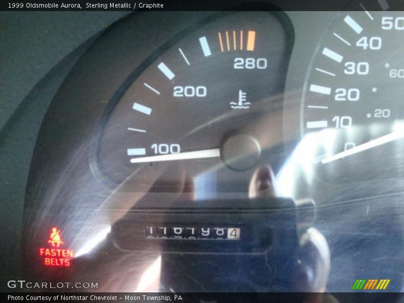 Sterling Metallic / Graphite 1999 Oldsmobile Aurora