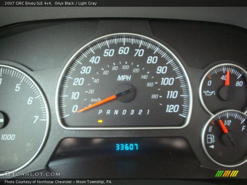 Onyx Black / Light Gray 2007 GMC Envoy SLE 4x4