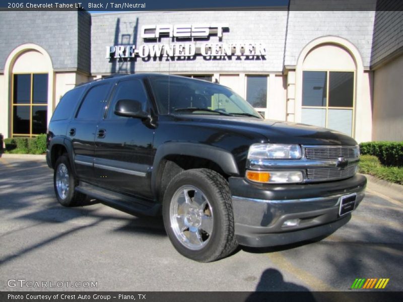 Black / Tan/Neutral 2006 Chevrolet Tahoe LT