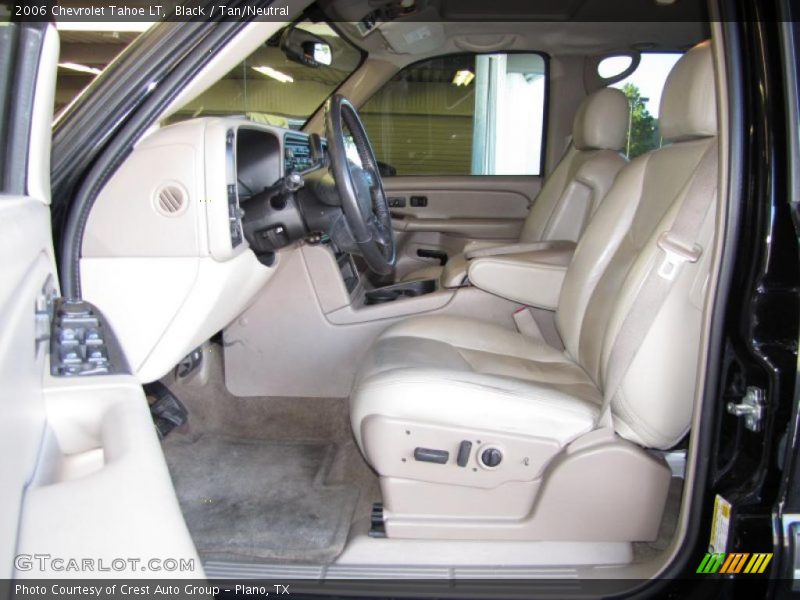 Black / Tan/Neutral 2006 Chevrolet Tahoe LT