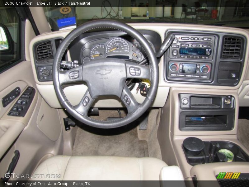 Black / Tan/Neutral 2006 Chevrolet Tahoe LT