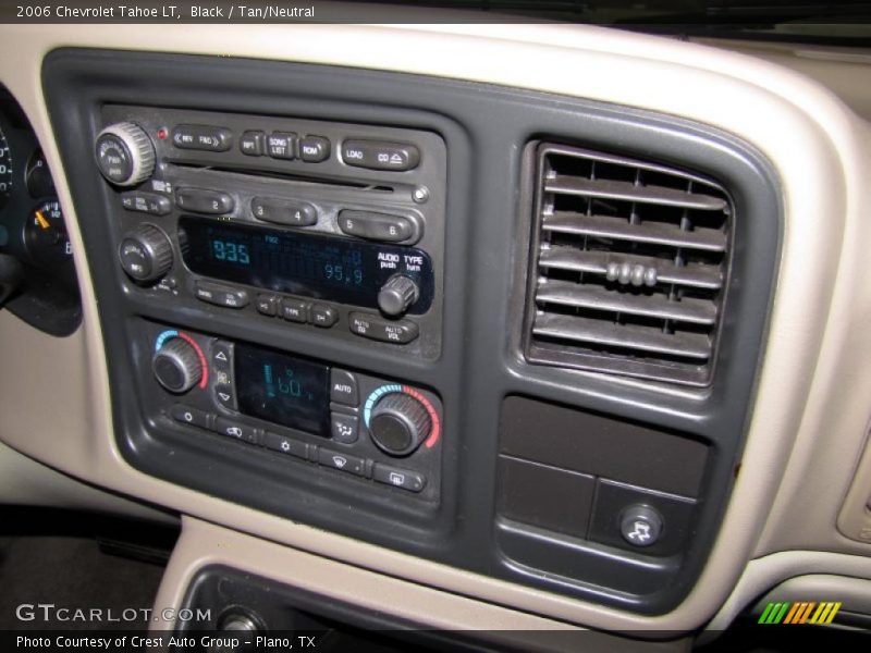Black / Tan/Neutral 2006 Chevrolet Tahoe LT
