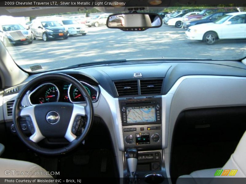 Silver Ice Metallic / Light Gray/Ebony 2009 Chevrolet Traverse LTZ