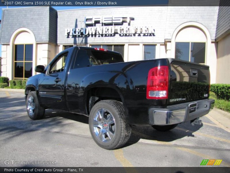 Onyx Black / Ebony Black 2007 GMC Sierra 1500 SLE Regular Cab