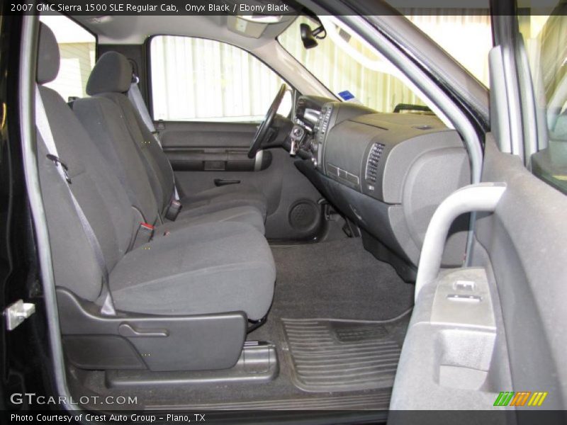 Onyx Black / Ebony Black 2007 GMC Sierra 1500 SLE Regular Cab