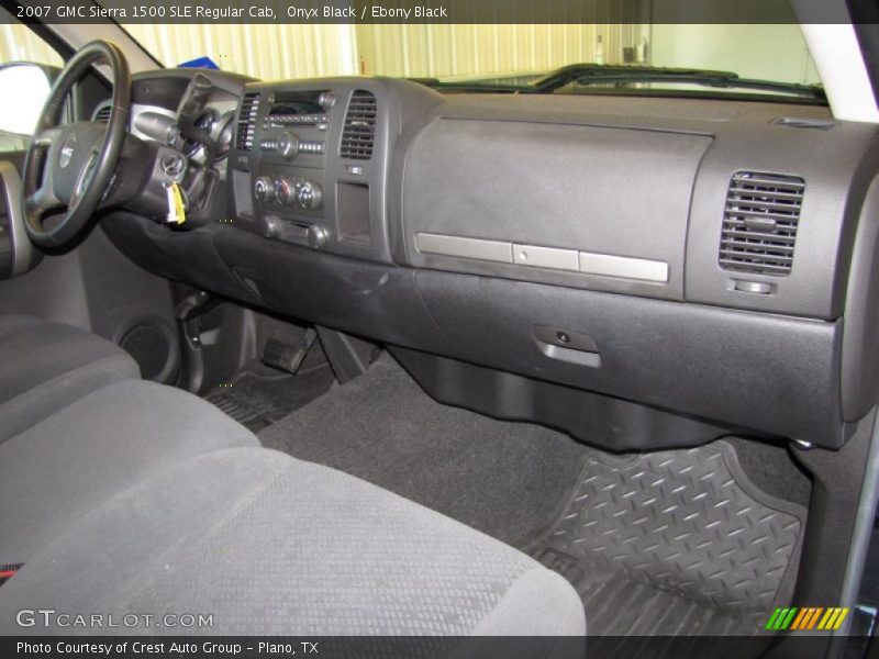 Onyx Black / Ebony Black 2007 GMC Sierra 1500 SLE Regular Cab