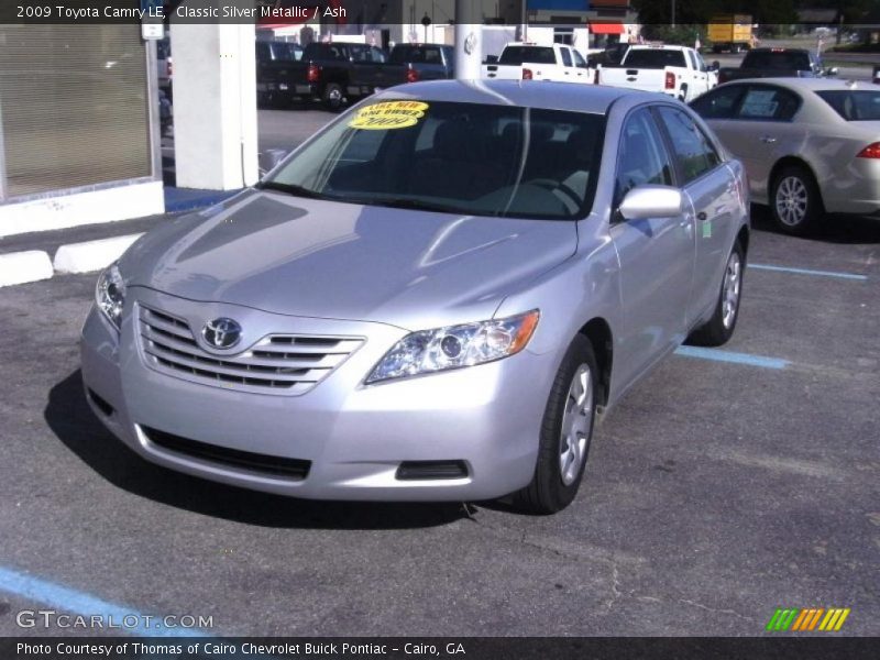 Classic Silver Metallic / Ash 2009 Toyota Camry LE