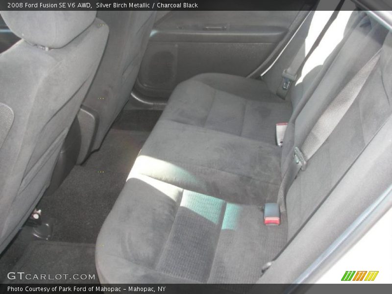 Silver Birch Metallic / Charcoal Black 2008 Ford Fusion SE V6 AWD