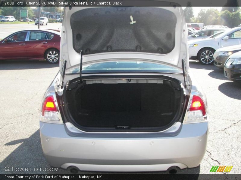 Silver Birch Metallic / Charcoal Black 2008 Ford Fusion SE V6 AWD