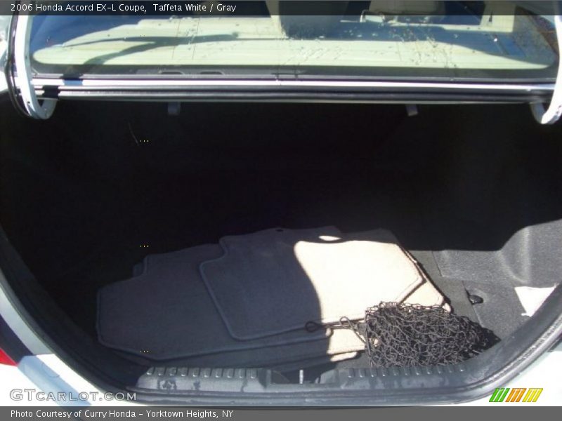 Taffeta White / Gray 2006 Honda Accord EX-L Coupe