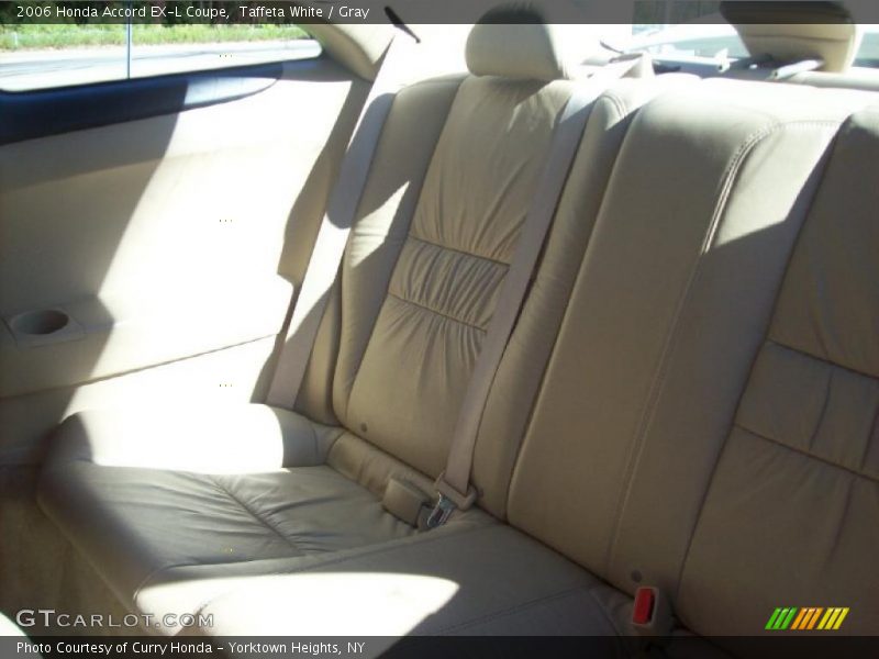 Taffeta White / Gray 2006 Honda Accord EX-L Coupe