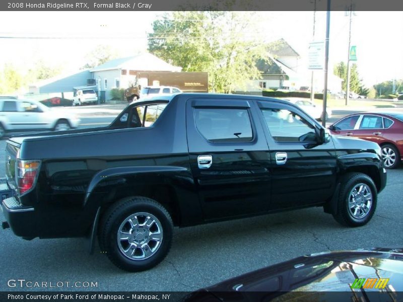 Formal Black / Gray 2008 Honda Ridgeline RTX