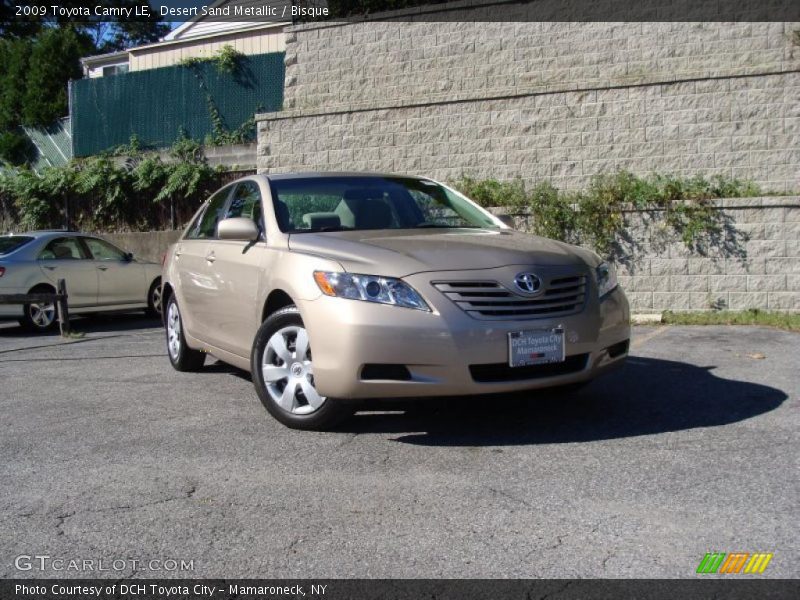 Desert Sand Metallic / Bisque 2009 Toyota Camry LE
