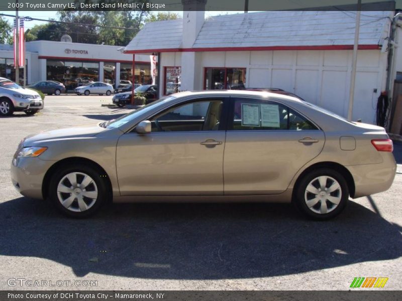 Desert Sand Metallic / Bisque 2009 Toyota Camry LE