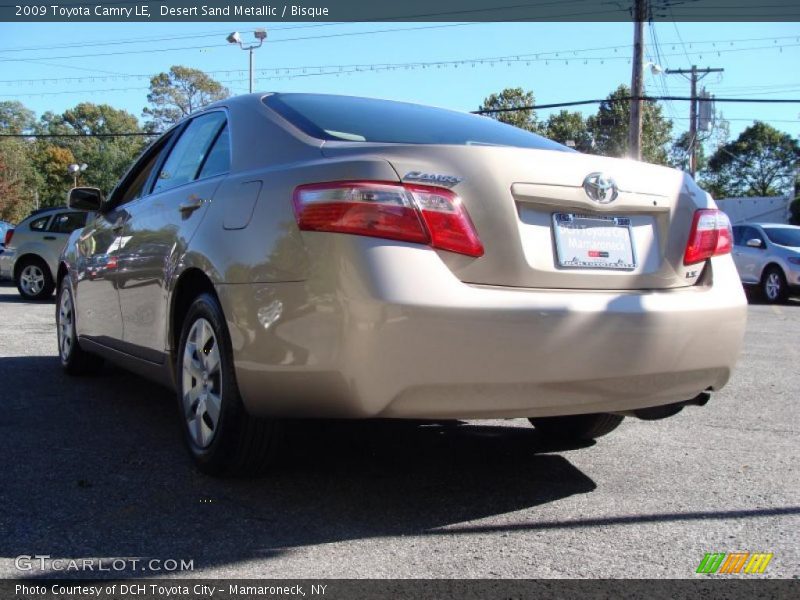 Desert Sand Metallic / Bisque 2009 Toyota Camry LE