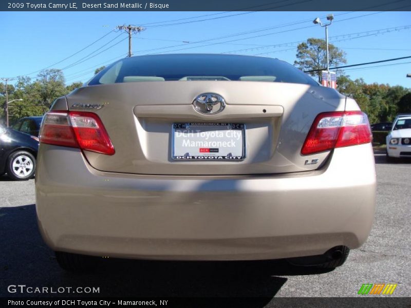 Desert Sand Metallic / Bisque 2009 Toyota Camry LE