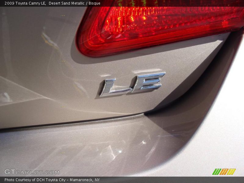 Desert Sand Metallic / Bisque 2009 Toyota Camry LE