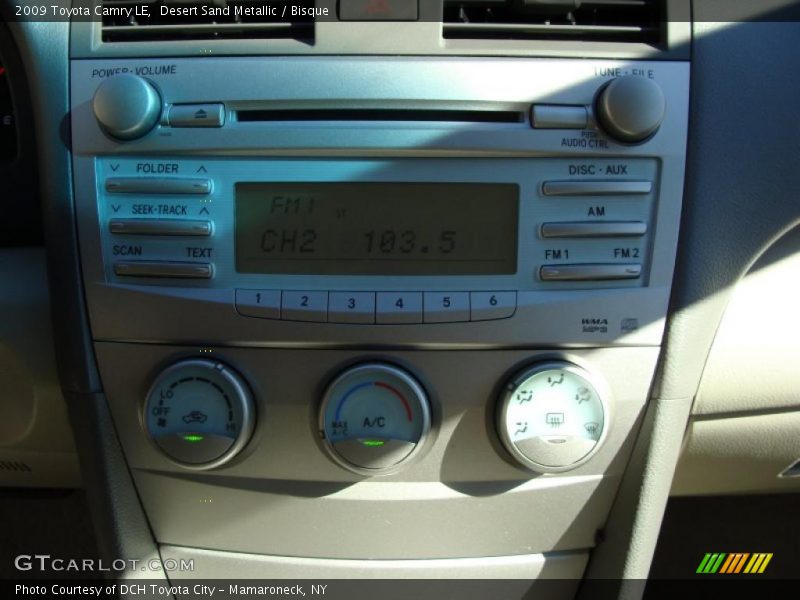 Desert Sand Metallic / Bisque 2009 Toyota Camry LE