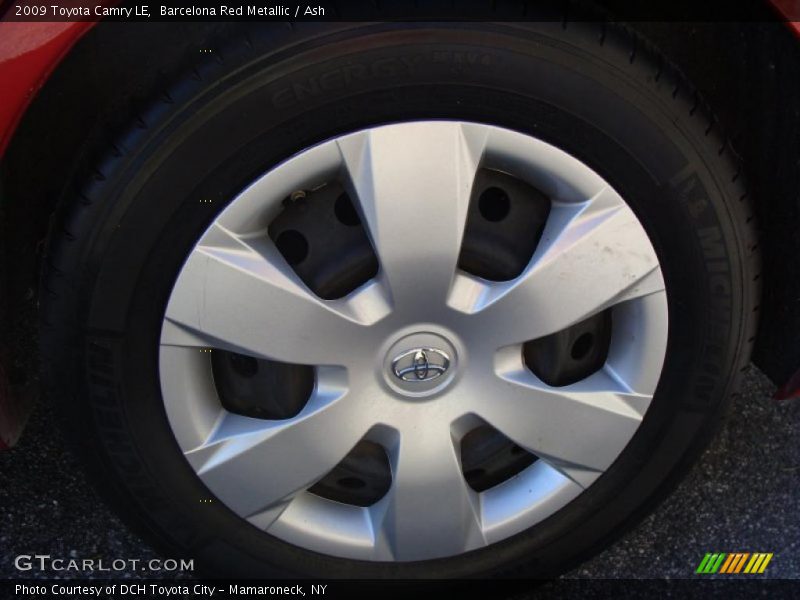 Barcelona Red Metallic / Ash 2009 Toyota Camry LE