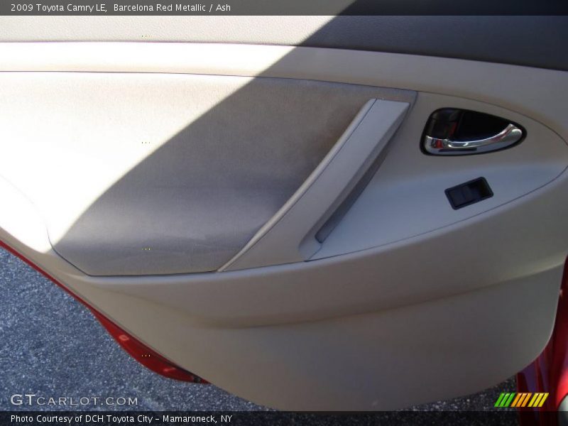 Barcelona Red Metallic / Ash 2009 Toyota Camry LE
