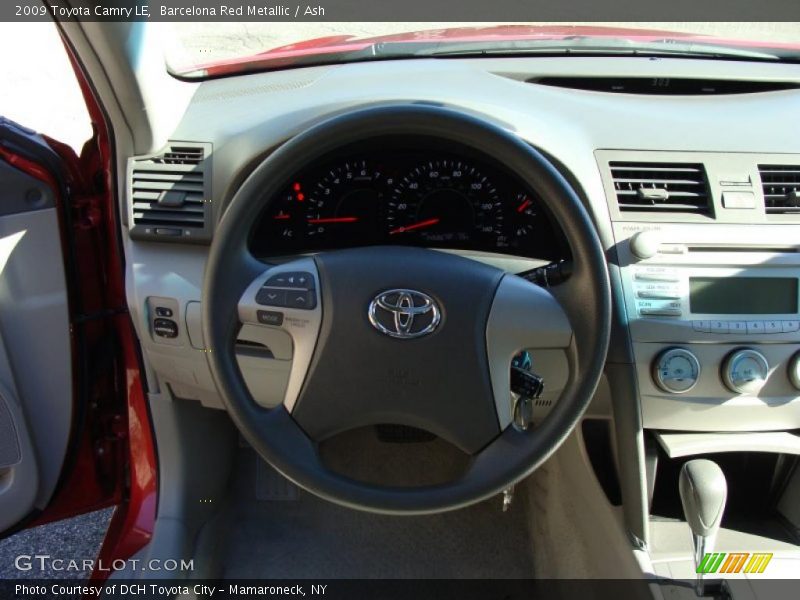 Barcelona Red Metallic / Ash 2009 Toyota Camry LE
