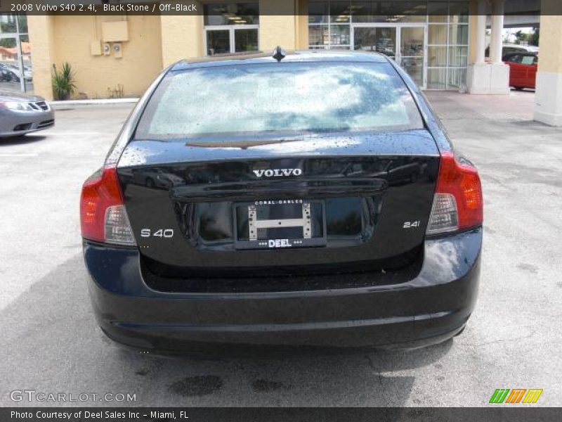 Black Stone / Off-Black 2008 Volvo S40 2.4i