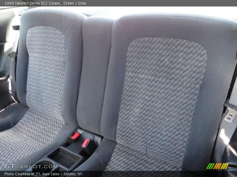 Green / Gray 1999 Saturn S Series SC2 Coupe