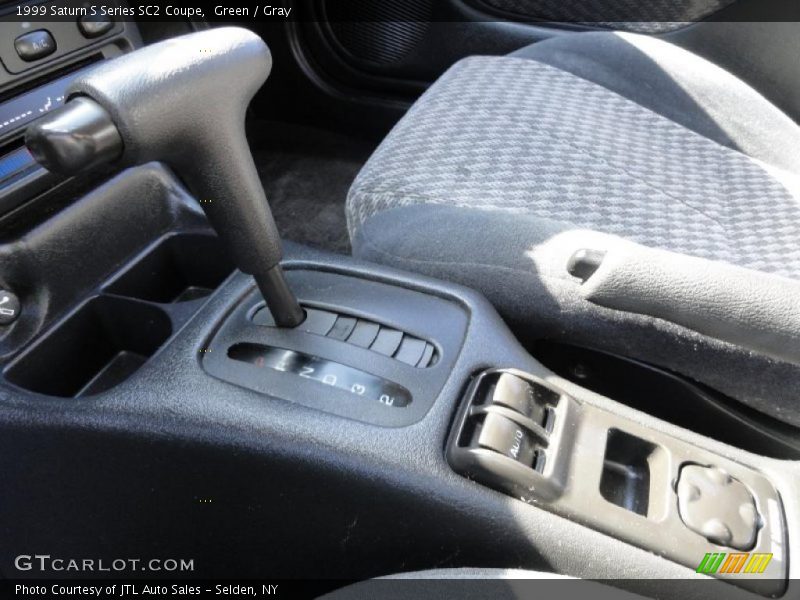 Green / Gray 1999 Saturn S Series SC2 Coupe