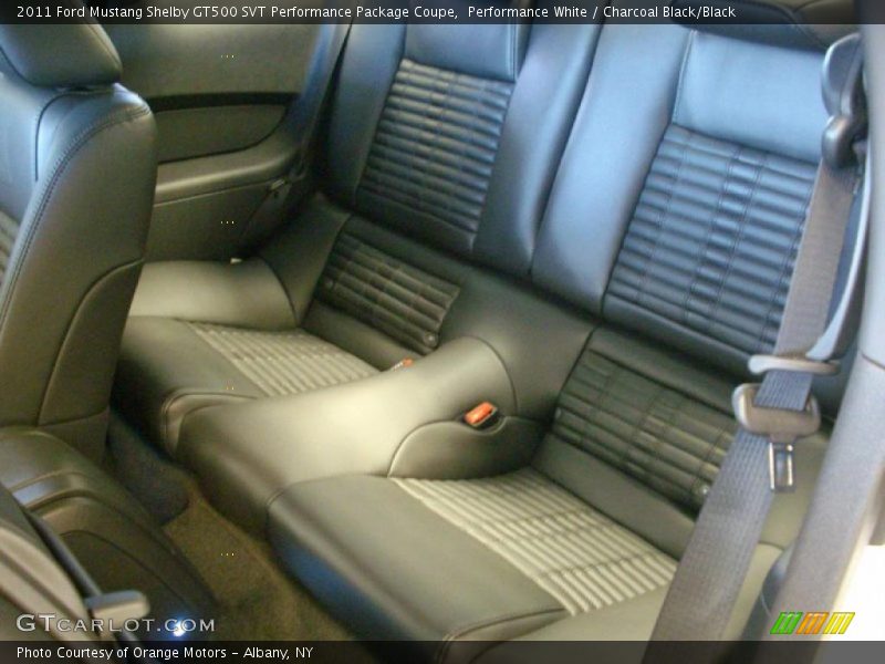 Performance White / Charcoal Black/Black 2011 Ford Mustang Shelby GT500 SVT Performance Package Coupe