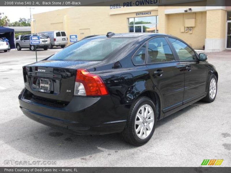 Black Stone / Off-Black 2008 Volvo S40 2.4i