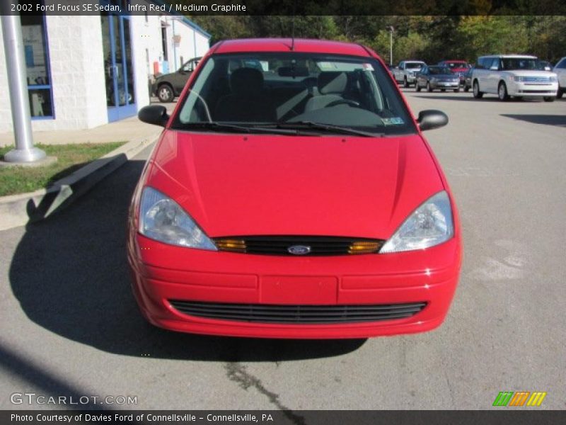 Infra Red / Medium Graphite 2002 Ford Focus SE Sedan