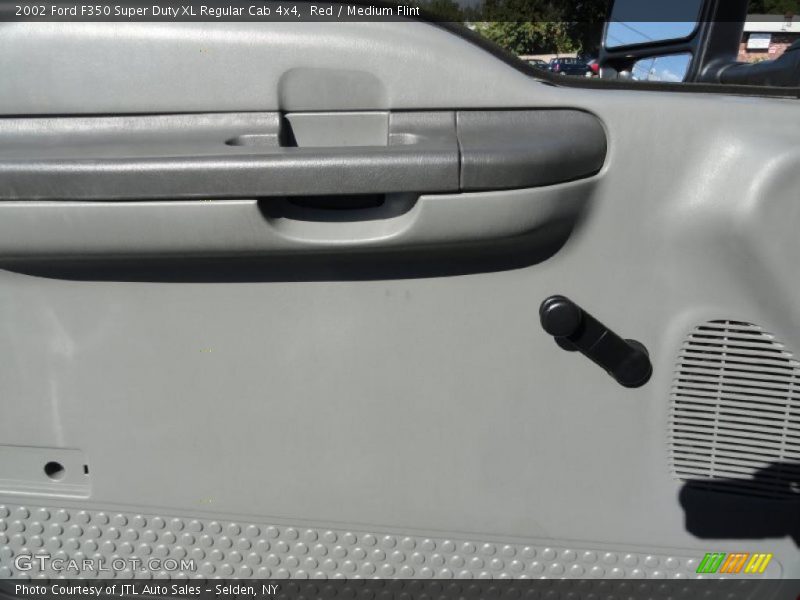 Red / Medium Flint 2002 Ford F350 Super Duty XL Regular Cab 4x4