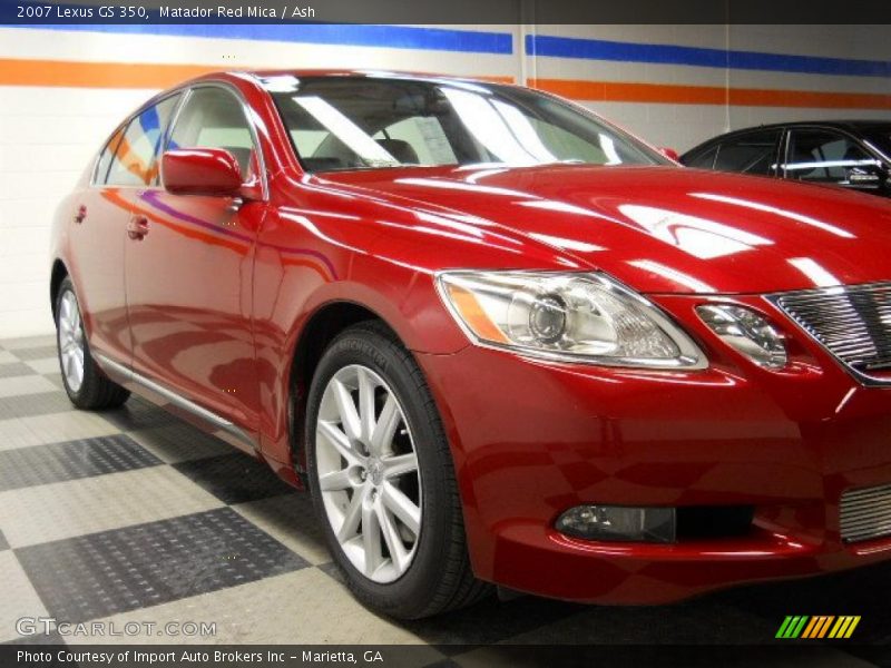 Matador Red Mica / Ash 2007 Lexus GS 350