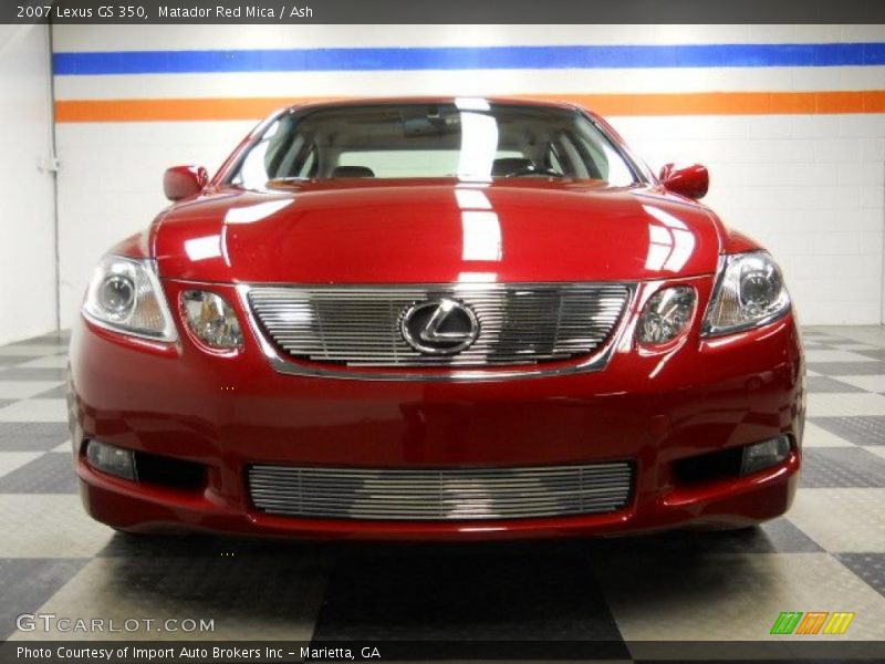 Matador Red Mica / Ash 2007 Lexus GS 350