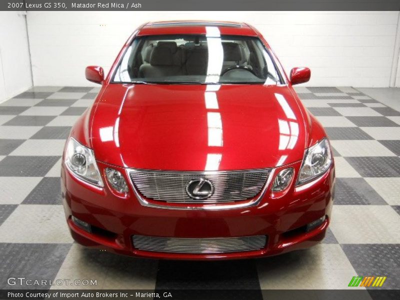 Matador Red Mica / Ash 2007 Lexus GS 350