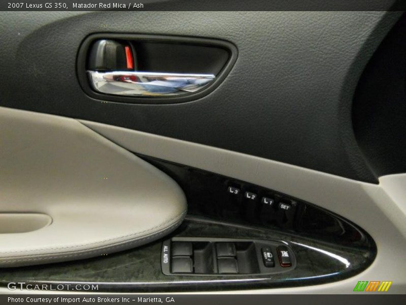 Matador Red Mica / Ash 2007 Lexus GS 350