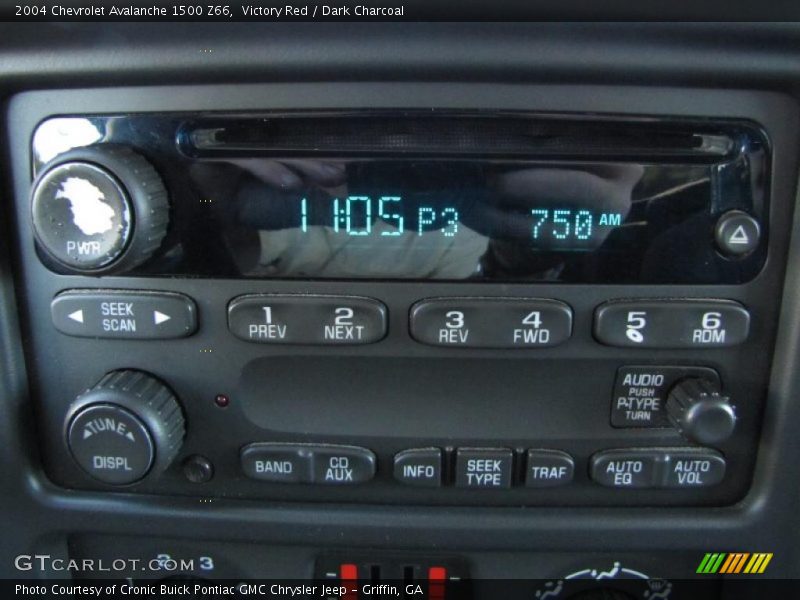 Victory Red / Dark Charcoal 2004 Chevrolet Avalanche 1500 Z66