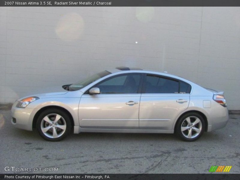 Radiant Silver Metallic / Charcoal 2007 Nissan Altima 3.5 SE