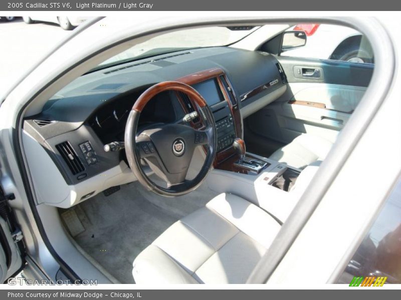 Light Platinum / Light Gray 2005 Cadillac STS V6