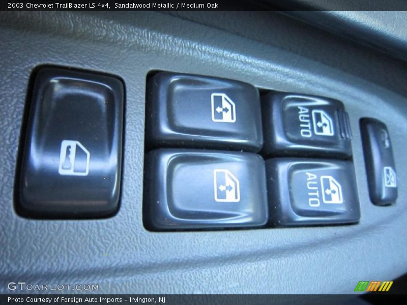 Sandalwood Metallic / Medium Oak 2003 Chevrolet TrailBlazer LS 4x4