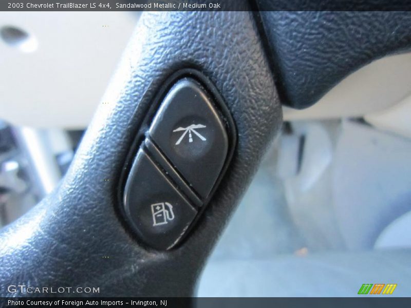 Sandalwood Metallic / Medium Oak 2003 Chevrolet TrailBlazer LS 4x4