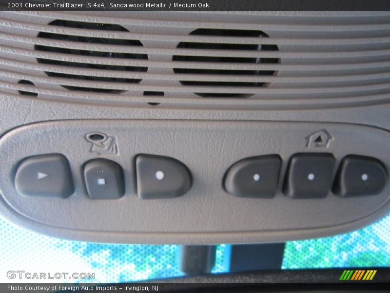Sandalwood Metallic / Medium Oak 2003 Chevrolet TrailBlazer LS 4x4